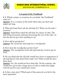 A Legend of the Northland - English Language - Notes - Teachmint