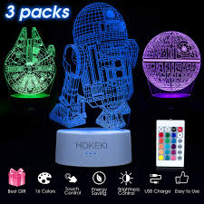 3d Illusion Star Wars Night Light With 3 Patterns Only 19 99