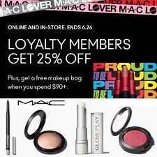 mac cosmetics 25 off sitewide free