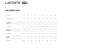 lacoste sweater size chart off 62