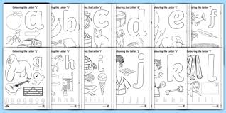 Ariel skelley / getty images an alphabet is made up of the letters of a language, arranged. Alphabet Images For Colouring Ready Made Resources