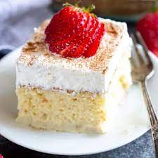 Tres Leches Bakery Food Sweet gambar png