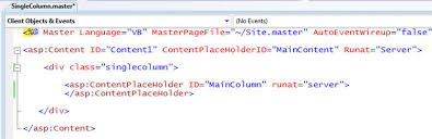 vs 2008 nested master page support