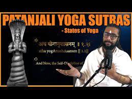 patanjali yoga sutras sanskrit guided