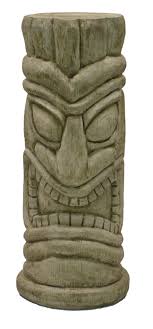 Large Tiki Head Statue Big Earth Supply