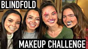blindfold makeup challenge ft merrell