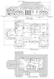 view house plans bungalows y and