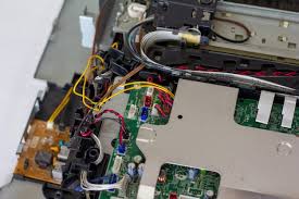mainboard inside the brother brand printer