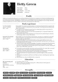 Accountant Resume Format Accountant Resume Format In Word