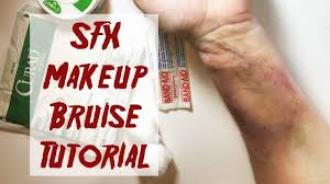 sfx makeup 101 basic bruise makeup