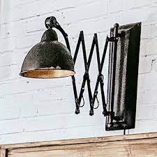 Accordion Light Wall Sconce Antique