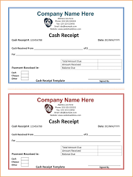 21 Free Cash Receipt Templates For Word Excel And Pdf