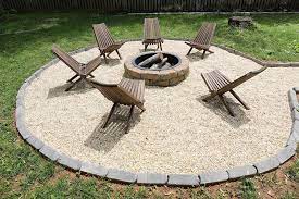 Diy Fire Pit With A Seating Area