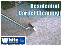 residential carpet cleaning white