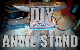 anvil stand plans diy blacksmith tools