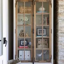 Rno Glass Door Storage Cabinet