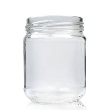 212ml glass jar jar with metal twist