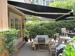 The fixed awning is great if you want to permanently shelter a portion of your deck or patio. These Motorized Awnings And Solar Screens Will Give You Backyard Inspiration