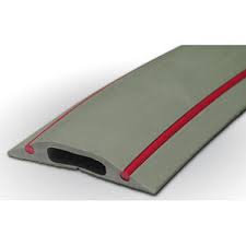 rubber cable floor trunking grey and red