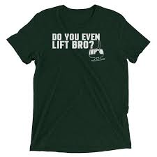 Funny Do You Even Lift Bro Ski Snowboard Ski Lift Mens Premium Short Sleeve Triblend T Shirt