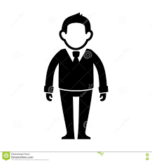 Geschäftsmann-Black Silhouette Web-Ikone Vektor Vektor Abbildung -  Illustration von chef, jacke: 41572950