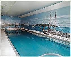 To discuss your design and white porcelain tiles finish the pool surround. White House Swimming Pool During Kennedy Administration White House Historical Association