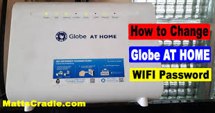 change globe at home wifi pword