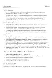 Good client management and goodwill. Construction Manager Resume Example Sample