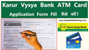 Requirement of the candidates in karur vysya bank is available for various business development associate posts. Kvb Atm Card Application Form Fill Up Kaise Kare Karur Vysya Bank Atm Debit Card Apply Form Pdf Youtube