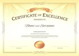 Certificate Street Templates Blank Education Award Template For