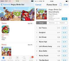 Apple experimenting with custom landing page for Angry Birds Go! in the App  Store