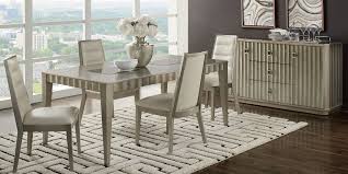 Dining room table & chair sets for sale. Sofia Vergara Delanco Pewter 5 Pc Dining Room Rooms To Go