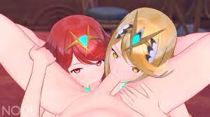 Threesome with Mythra and Pyra - Xenoblade - SFM Compile