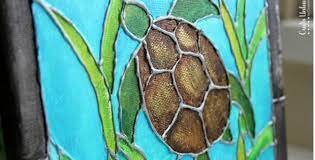faux stained glass painting crafting news