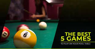 games to play on your pool table