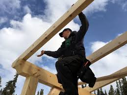 Building A Timberframe Shed Deck Roof