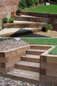 Diy Ideas To Make Garden Stairs