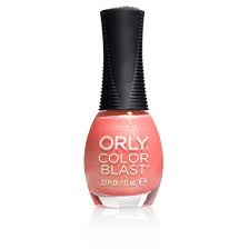 orly color blast peach luxe shimmer