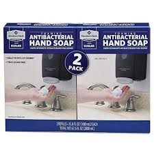 members mark proforce memmbers mark commercial foaming antibacterial hand soap 33 8 fl oz 2 ct