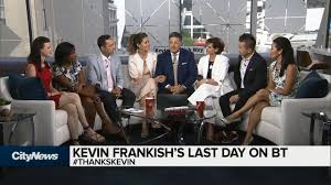 Right reality shows geared cast (1). Kevin Frankish S Last Day On Breakfast Television