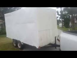 300 homemade enclosed trailer garage