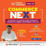 COMMERCE NEXT - A Seminar on post XII Career Options