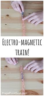 build a simple electromagnetic train