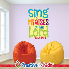 Sunday School Decal Psalm 30 4 Kids