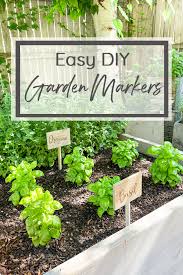 Diy Garden Markers Stacy Risenmay
