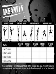 insanity fit test sheet fill