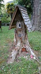 Garden Sculpture Gnome House