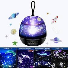 Star Night Lights For Kids Etmury 360 Degree Rotating Night Light Projector With 4 Set Films 8 Modes Star Projector Night