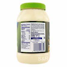 kraft olive oil mayonnaise 887ml