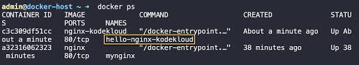 create docker image from a container